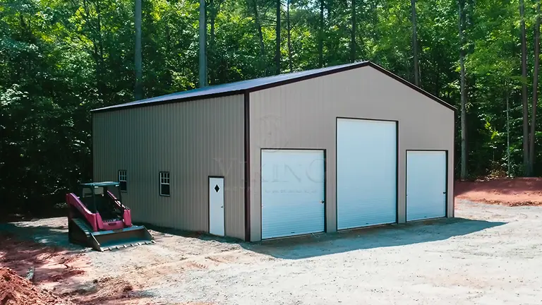 38’X40’X14′ Metal Garage