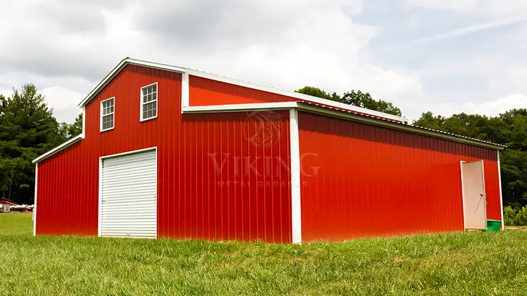 42’X36’X15 Step Down Barn