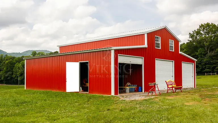 42’X36’X15 Step Down Barn