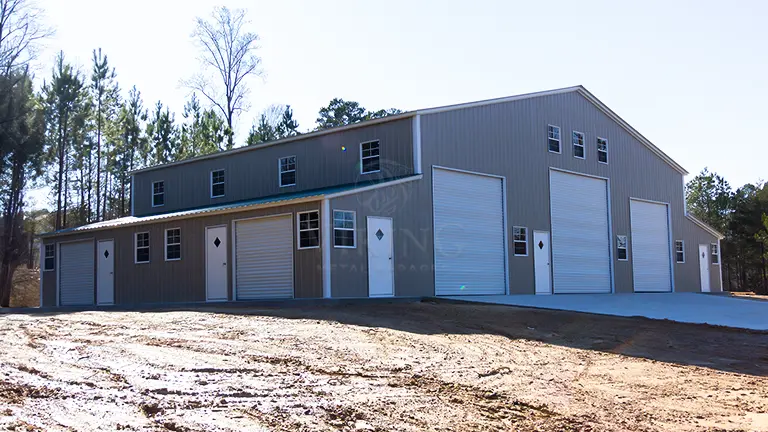 84’X52’X16′ Metal Barn Building