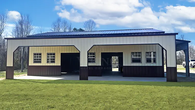 50’X62’X12′ Carolina Metal Barn