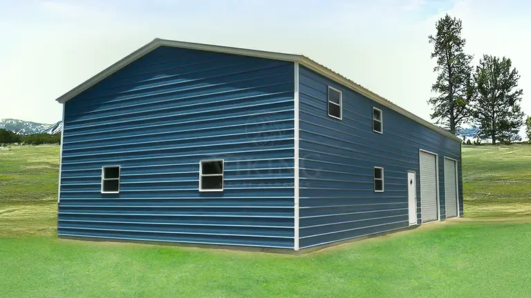 30x41x14 Vertical Roof Garage Workshop