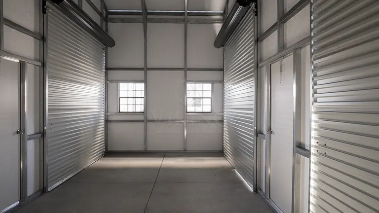 30x24x14 Dual Tone Steel Garage