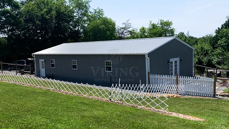 30x55x9 Fully Enclosed Prefabricated Garage
