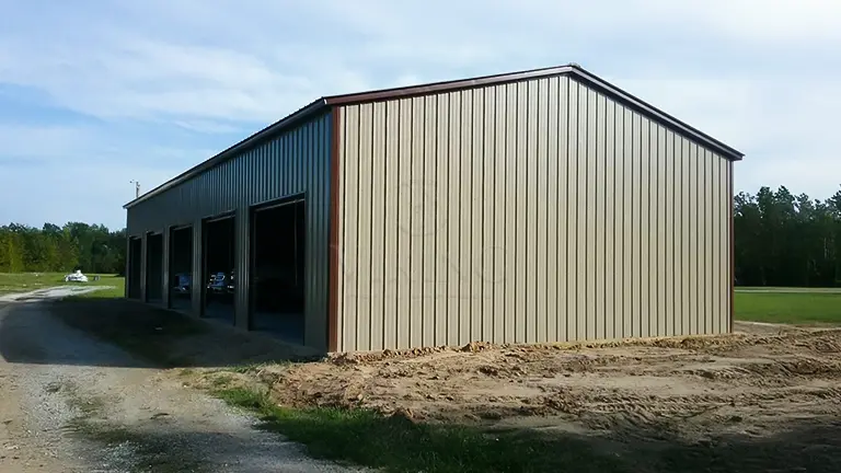 30x70x12 Five Car Garage