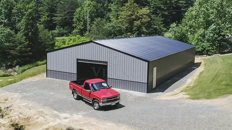 40x72x10 Clear Span Metal Building