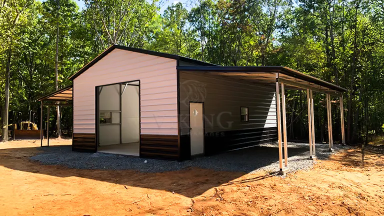 48x30x12 Drop Down Metal Barn